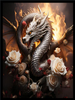 Dragons Enchanting #1351 18x24 Poster