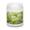 Roses & Circles #4131 Lime Green Unscented Soy Candle