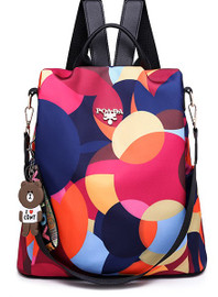 POABA Multicolor Backpack (Front)