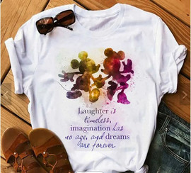 Vintage Laughter Is Timeless Tee (Front)