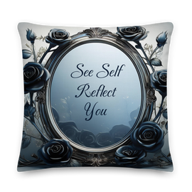 ppREp See Self Reflect You Throw & Hug Pillow (Front) ppREp See Self Reflect You Throw & Hug Pillow (Front)
