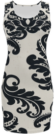 Royals #3890 Body Dress (Front)