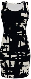 Abstracts #3934 Body Dress (Front)