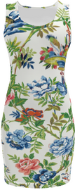 Florals #3914 Body Dress (Front)