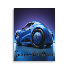 Inseparable Mini Blue #3416 11x14 Canvas