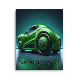 Inseparable Mini Green #3423 11x14 Canvas