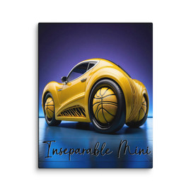 Inseparable Mini Yellow #3421 11x14 Canvas