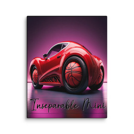 Inseparable Mini Red #3413 11x14 Canvas