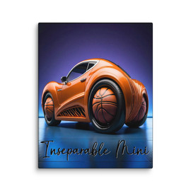 Inseparable Mini Orange #3476 11x14 Canvas