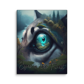 Eyes of the Forest #0896 11x14 Canvas