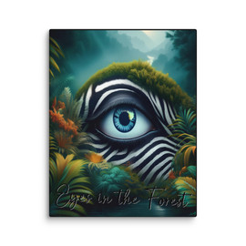 Eyes in the Forest #0891 11x14 Canvas