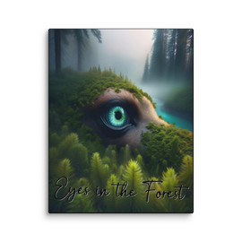 Eyes in the Forest #0930 11x14 Canvas