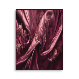 Rich Silky Velvet Light Pink #1196 11x14 Canvas