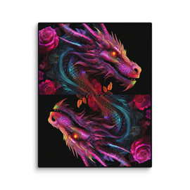 Dragons Fire #1310 11x14 Canvas
