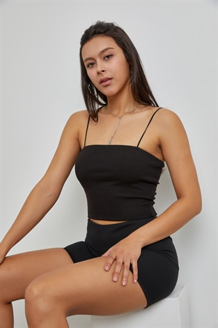 Ribbed Tube Top (Front)