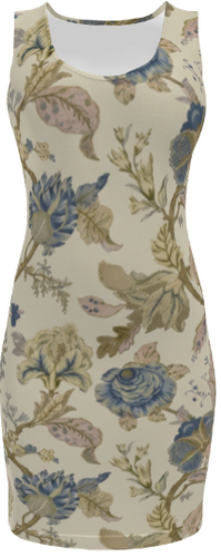 Florals #3959 Body Dress (Front)