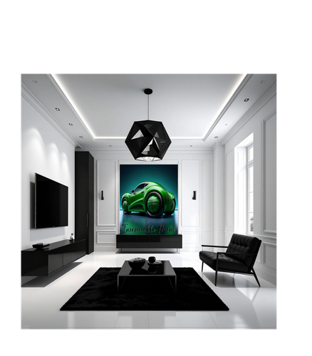 Inseparable Mini Green #3423 18x24 Poster (Poster enlarged for better visual experience)