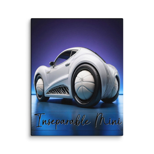 Inseparable Mini White #3422 11x14 Canvas