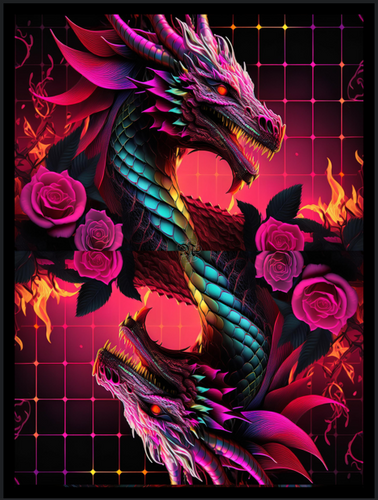Dragons Fire #1309 18x24 Poster