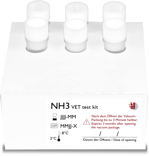 NH3 Ammonia Test Kit (6 Tests/Box)