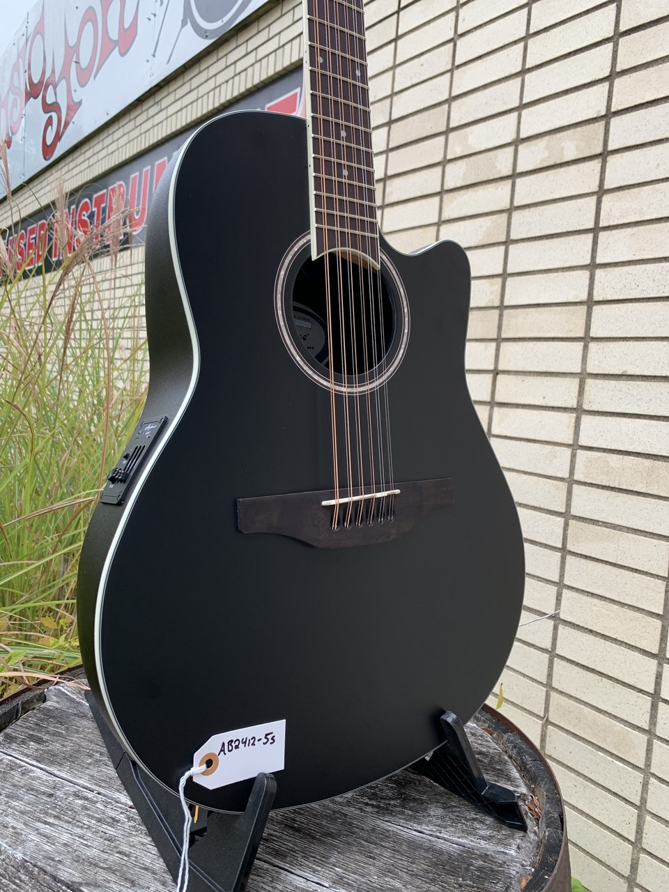 Ovation Applause Standard 12-String, Black Satin