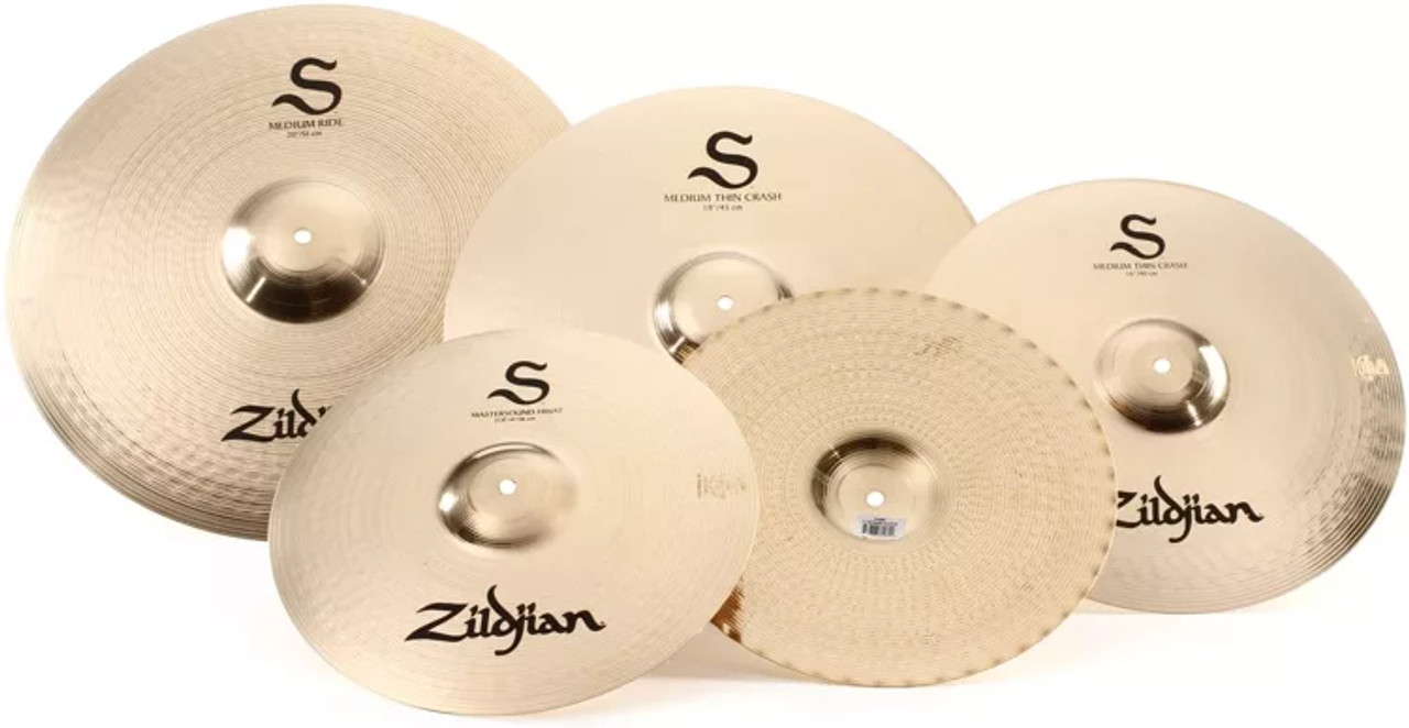Palacio Dedos de los pies monitor Zildjian S Series S390 Cymbal Pack || Zildjian S Cymbal Packs at  DrummerSuperStore