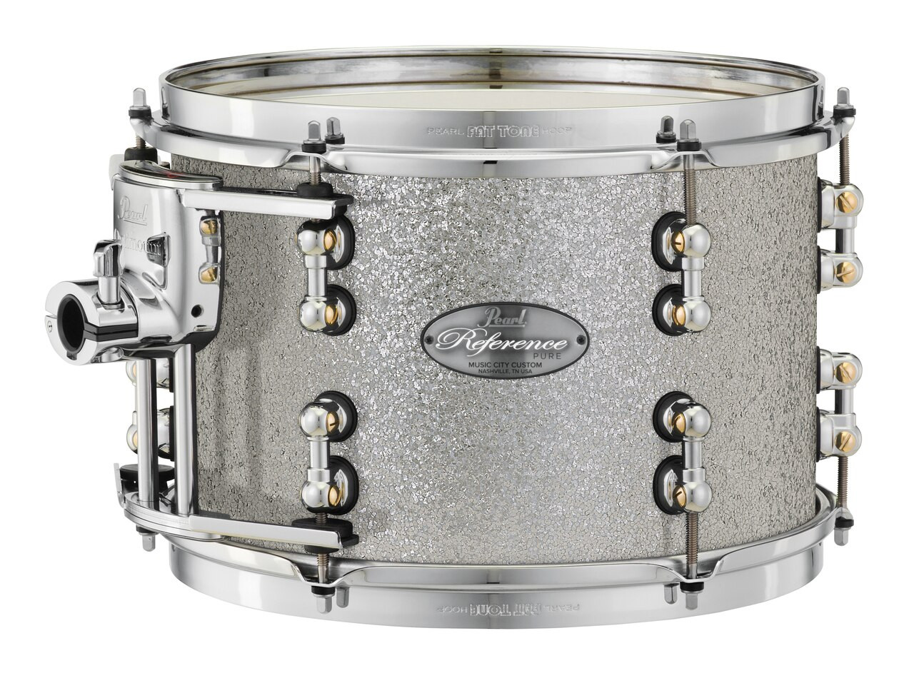 Pearl Music City Custom Reference Pure 26x16 Bass Drum No Mount CLASSIC  SILVER S