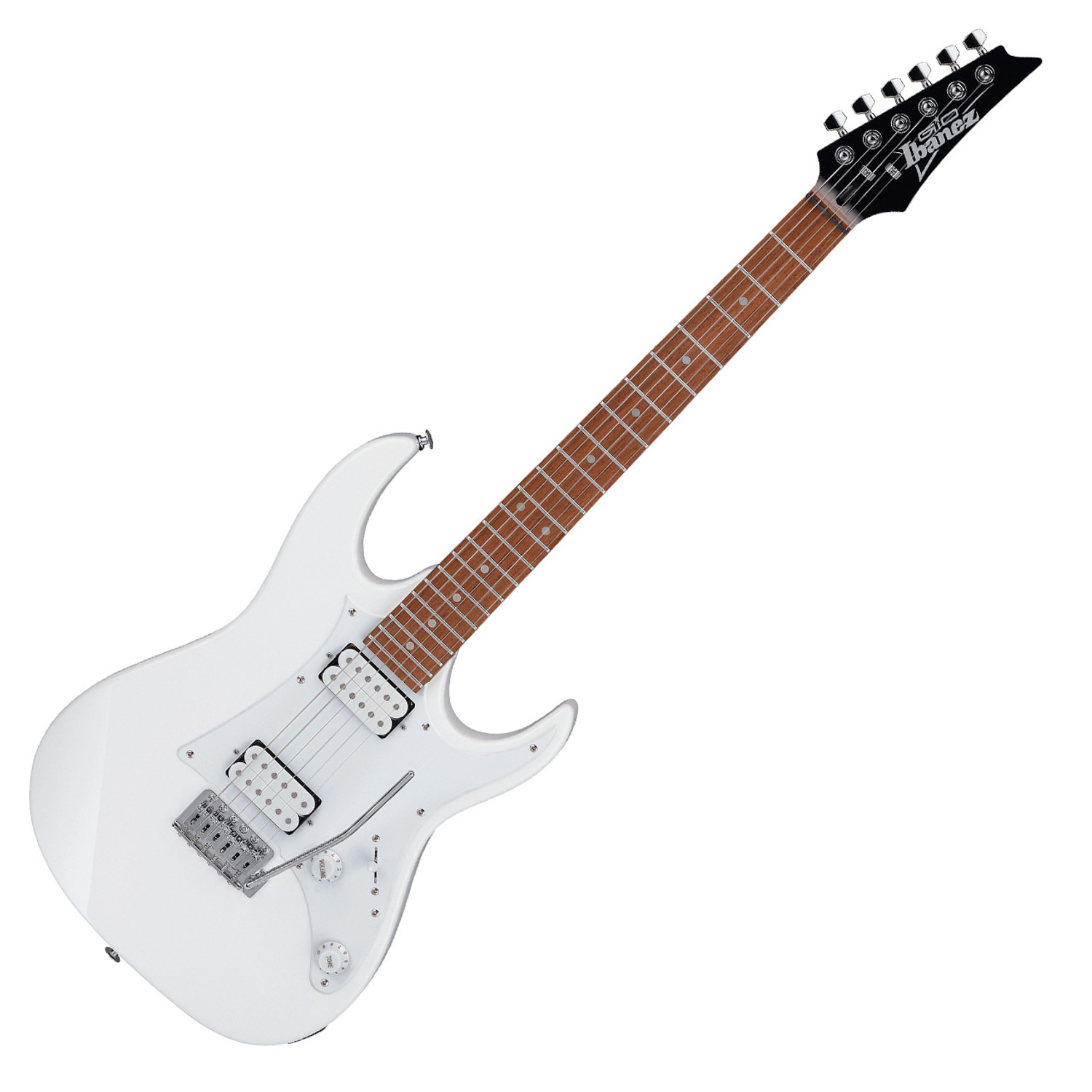 Ibanez GIO 6 String HH Electric Guitar - White GRX20WWH