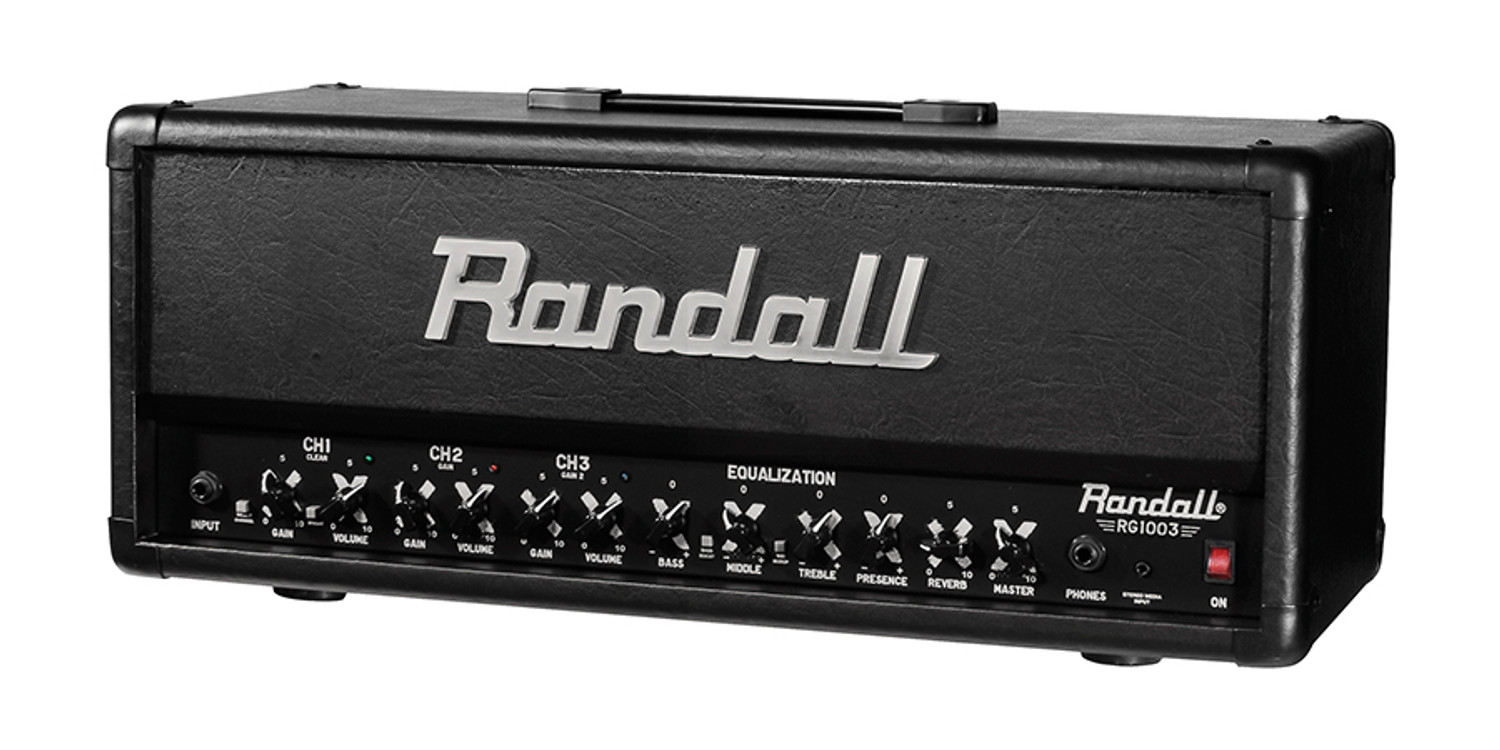 Randall RG1003H 3-Channel 100-Watt Solid State Guitar Amp Head