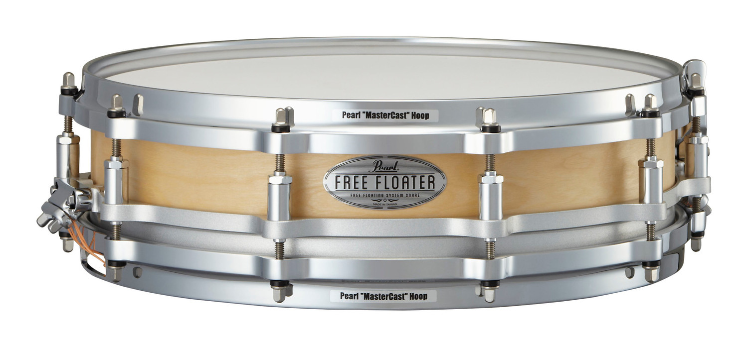 FTBB1435320 Pearl Free Floating 14x3.5 Birch Snare Drum SATIN BIRCH