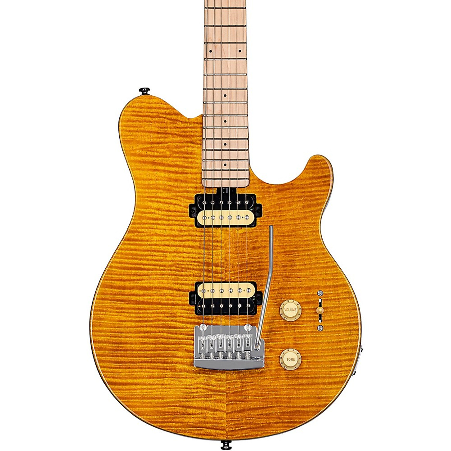 Sterling by MUSIC MAN S.U.B. Series AX3FM Trans Gold-