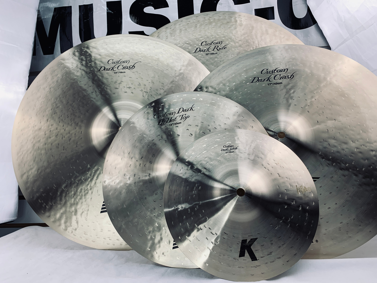 Zildjian K Custom Dark Cymbal Pack Bundle ** Exclusive Set