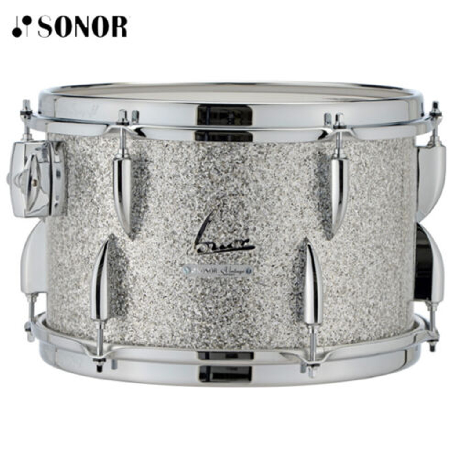 Sonor Vintage Series 8x8 Tom Drum Vintage Silver Glitter VT-0808-TT-VSG