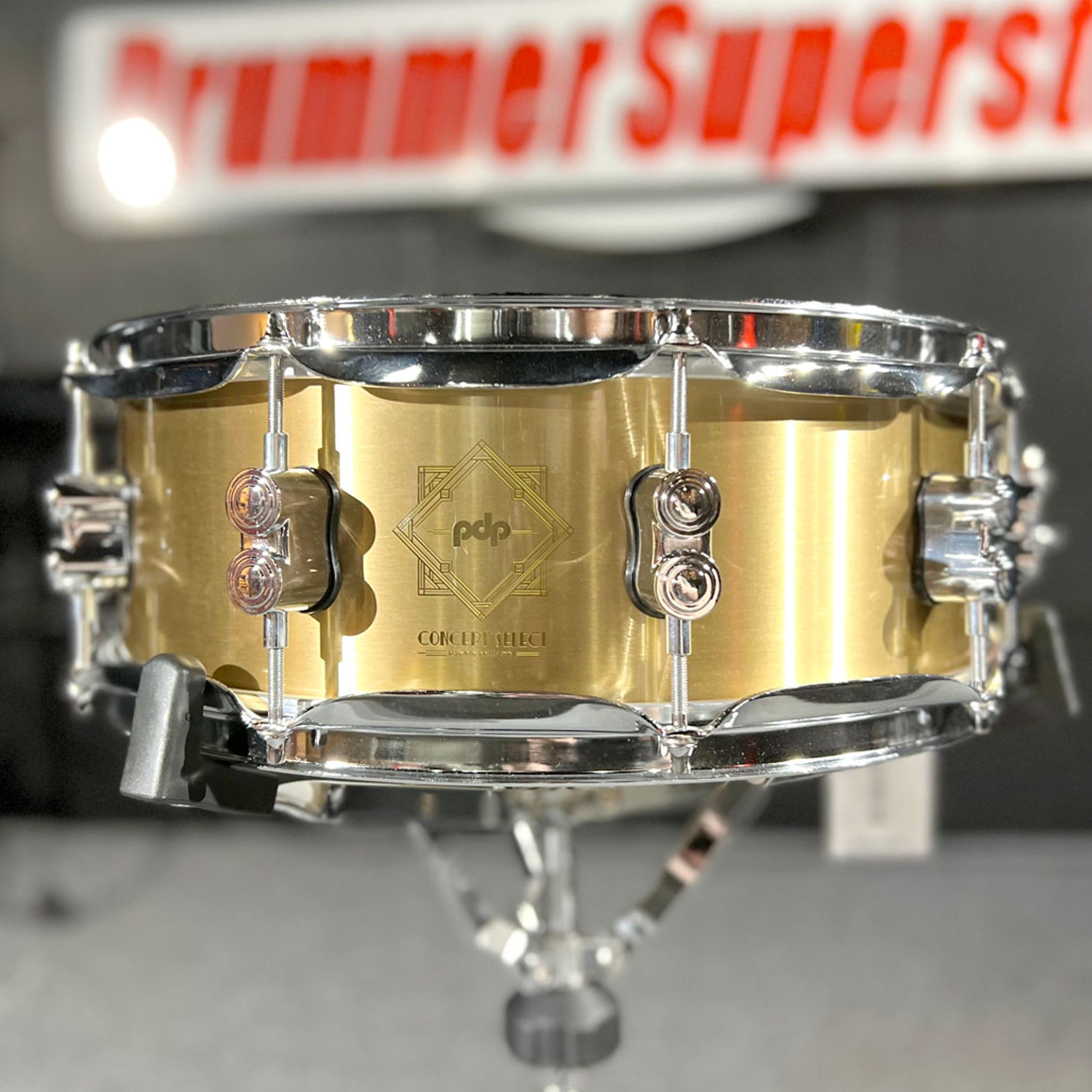 Pacific PDP Concept Select 3mm 5x14 Bell Bronze Snare Drum PDSN0514CS