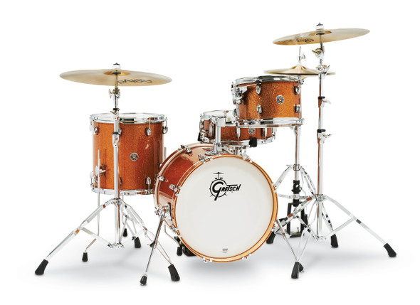 Gretsch Catalina Club 4 PC Bronze Sparkle Drum Kit CT1-J484-BS