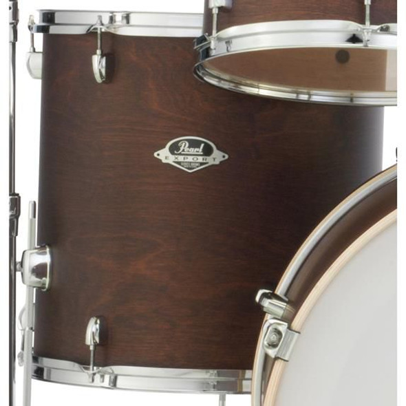 EXL1816F/C220 Pearl Export Lacquer 18x16 Floor Tom SATIN BROWN