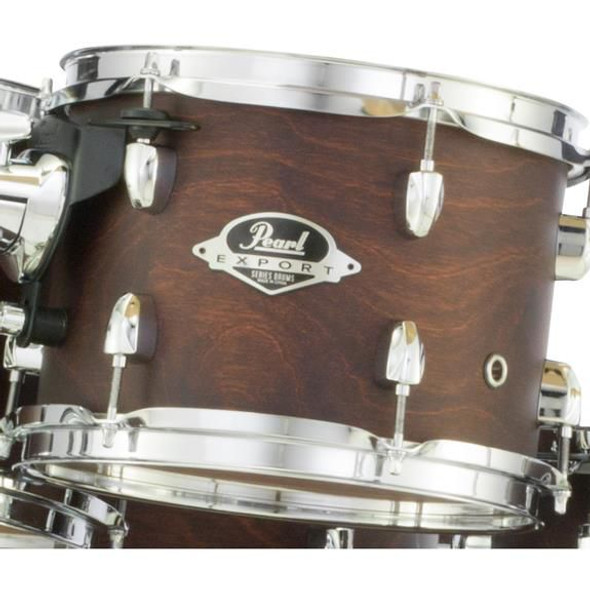 EXL1208T/C220 Pearl Export Lacquer 12"x8" Tom SATIN BROWN