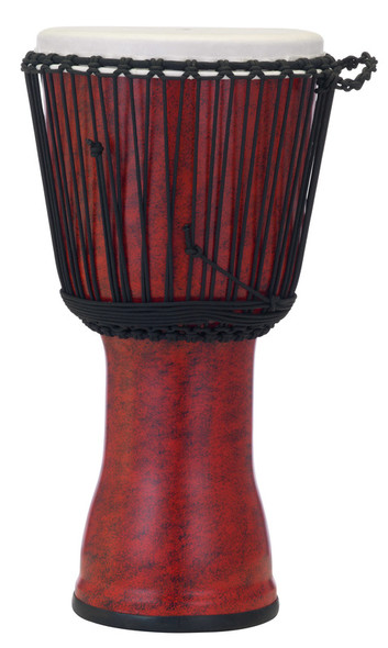 PBJVR12699 Pearl 12" Rope Tuned Djembe in #699 Molten Scarlet