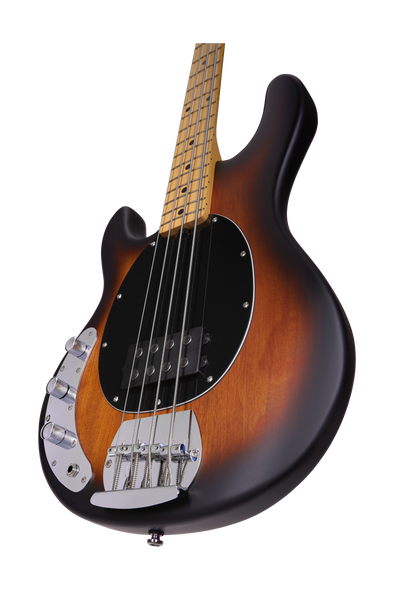 Sterling by Music Man StingRay, Vintage Sunburst Sat Left-Handed