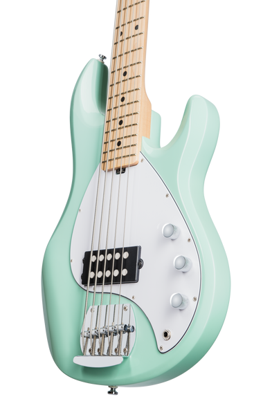 Sterling by Music Man StingRay5, Mint Green, 5-String