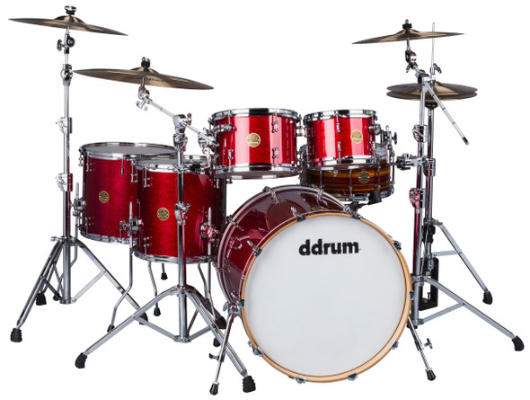 ddrum Dios 5pc Shell Pack Red Cherry Sparkle Drum Kit DS MP 522 RCS
