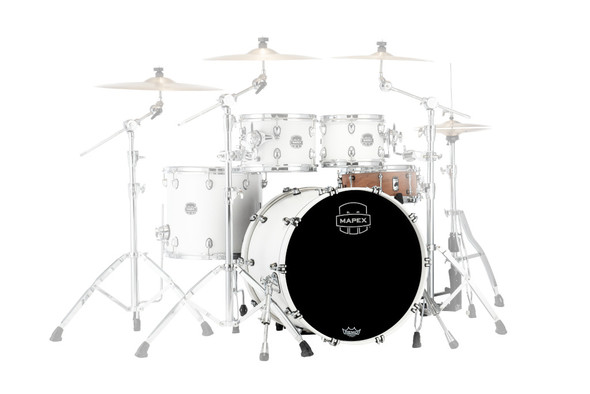 Mapex Saturn Bass Drum 18x16 (No Mount) Satin White SRGB1816RM