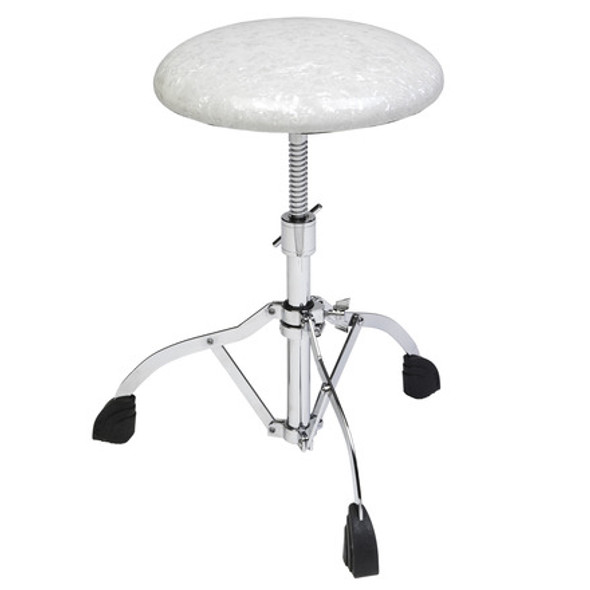 Rogers Dyno-Matic Drum Throne with White Marine Pearl Top RDH8WMP