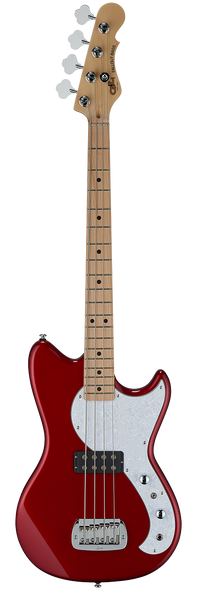 G&L Tribute Series - Fallout Bass, Candy Apple Red over Basswood 4 String Bass