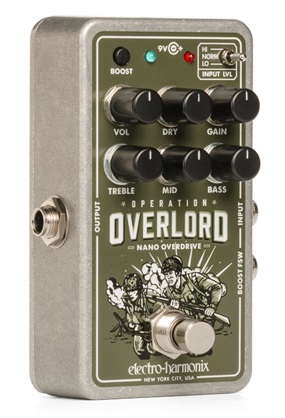 Electro-Harmonix Nano Operation Overlord Allied Overdrive