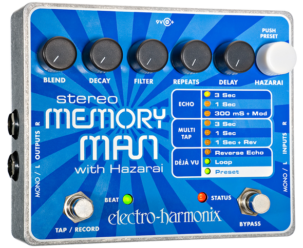 Electro-Harmonix Stereo Memory Man with Hazarai Delay & Looper