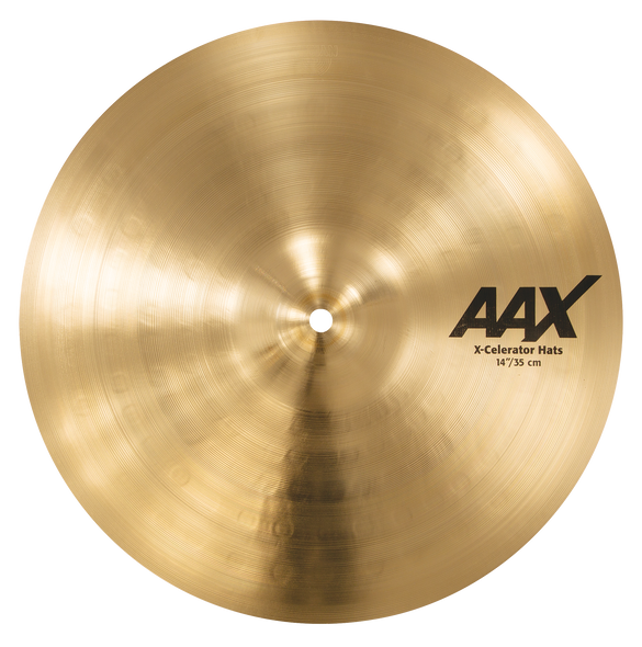 Sabian 14" AAX X-Celerator Hi-Hat Bottom Only Brilliant Cymbal 21402XL/2B|Sabian Cymbals at Drummersuperstore.com