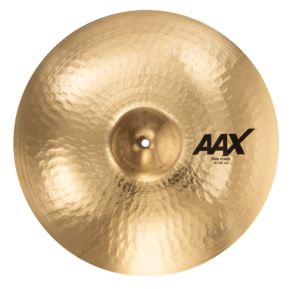 Sabian 19" Thin Crash AAX Brilliant Cymbal 21906XCB|Sabian Cymbals at Drummersuperstore.com