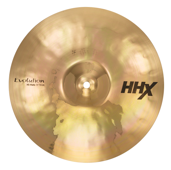 Sabian 13" HHX Evolution Top Only Brilliant Cymbal 11302XEB/1|Sabian Cymbals at Drummersuperstore.com