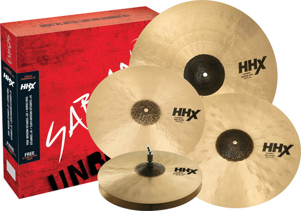 Sabian HHX Complex Promotional Set Cymbal 15005XCNP
